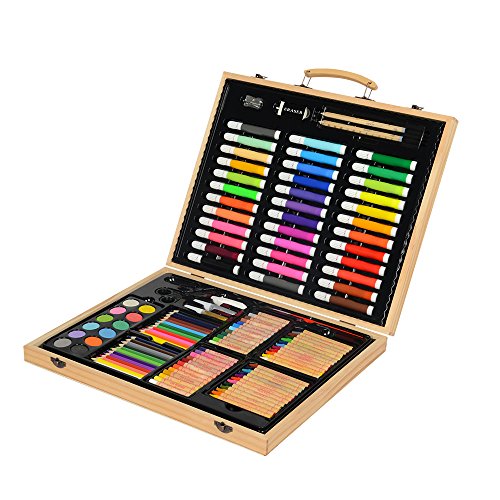 500x500 Drawing Art Set Painting Color Artist Kit Pencil Crayon Marker