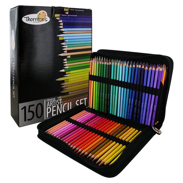 600x600 Shop Thornton's Art Supply Piece Multicolored Pencil Artist