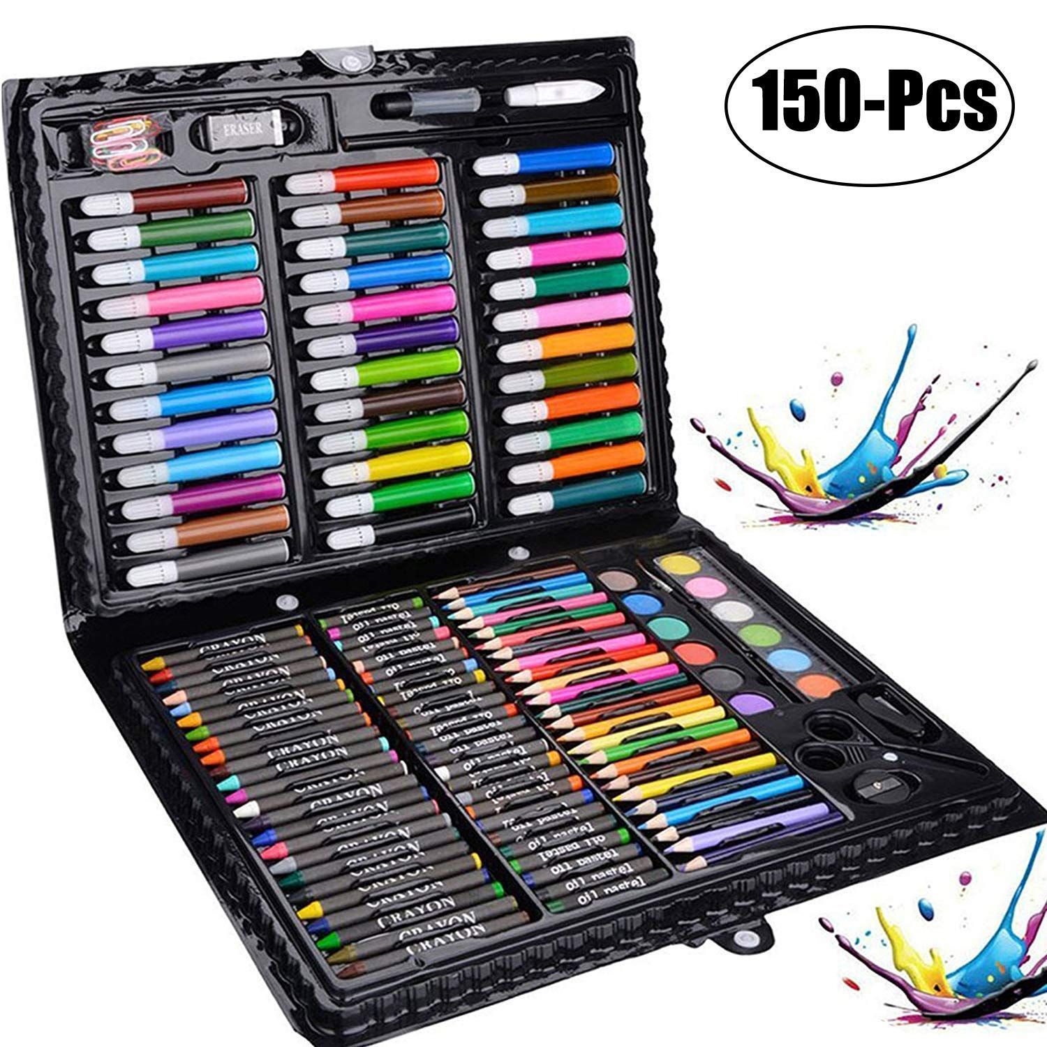 1500x1500 Amazon Pcs Deluxe Art Set For Drawing And Painting Just