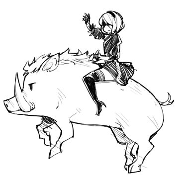 360x360 Nier Automata Sticker