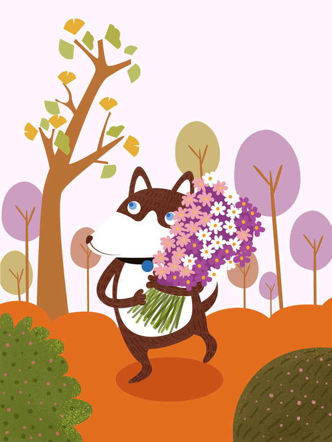 650x866 Floral Flower Art Cartoon Background, Leaf, Drawing, Spring