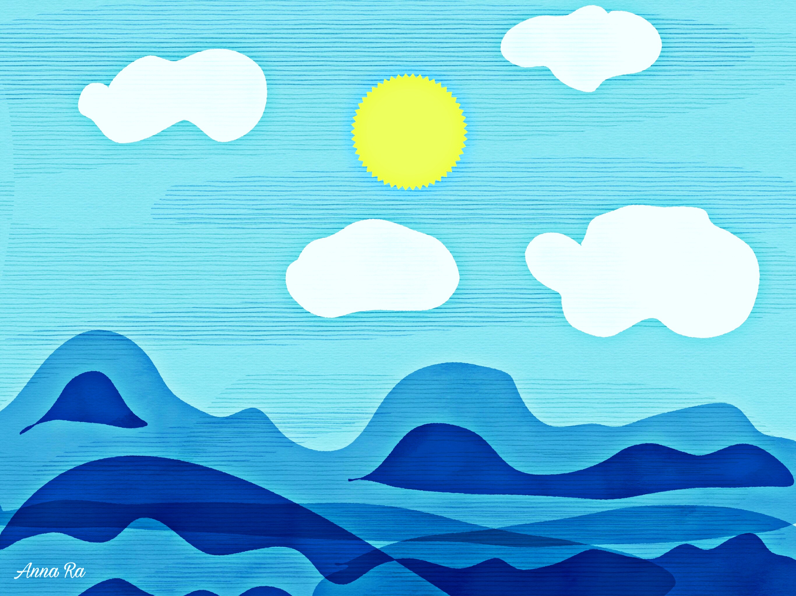 2732x2048 Freetoedit Mydrawing Drawing Backgrounds Sky Sea Abstra