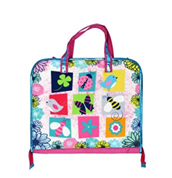 344x355 Shopaholic Attractive Floral Bug Featured Drawing Bag For Kids