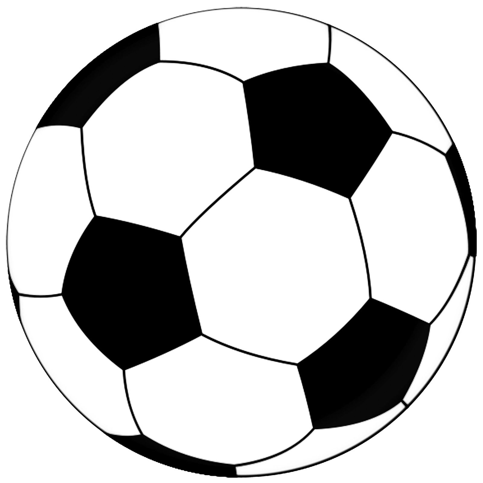 1600x1600 Soccer Ball Drawing Template