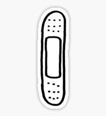 210x230 Band Aid Drawing Stickers Redbubble