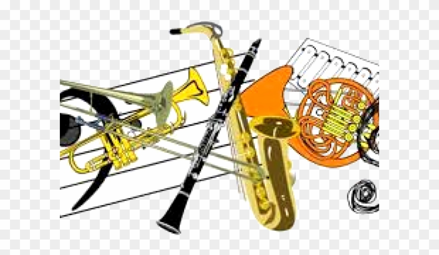 880x511 Band Clipart Instrumental