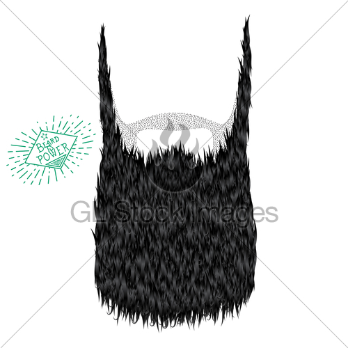 500x500 hairy curly hipster strong beard drawing gl stock images