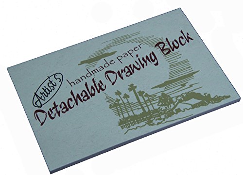 500x361 Artist's Handmade Paper Detachable Drawing Block