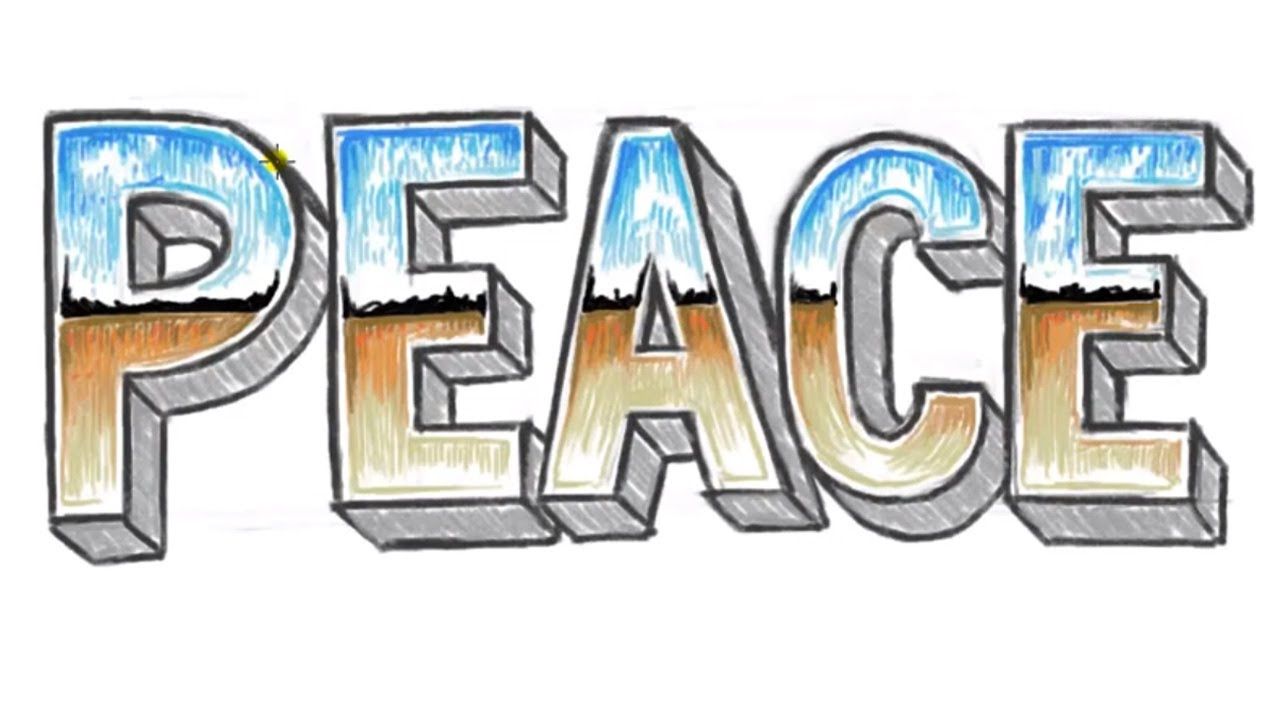 1280x720 How To Draw Peace