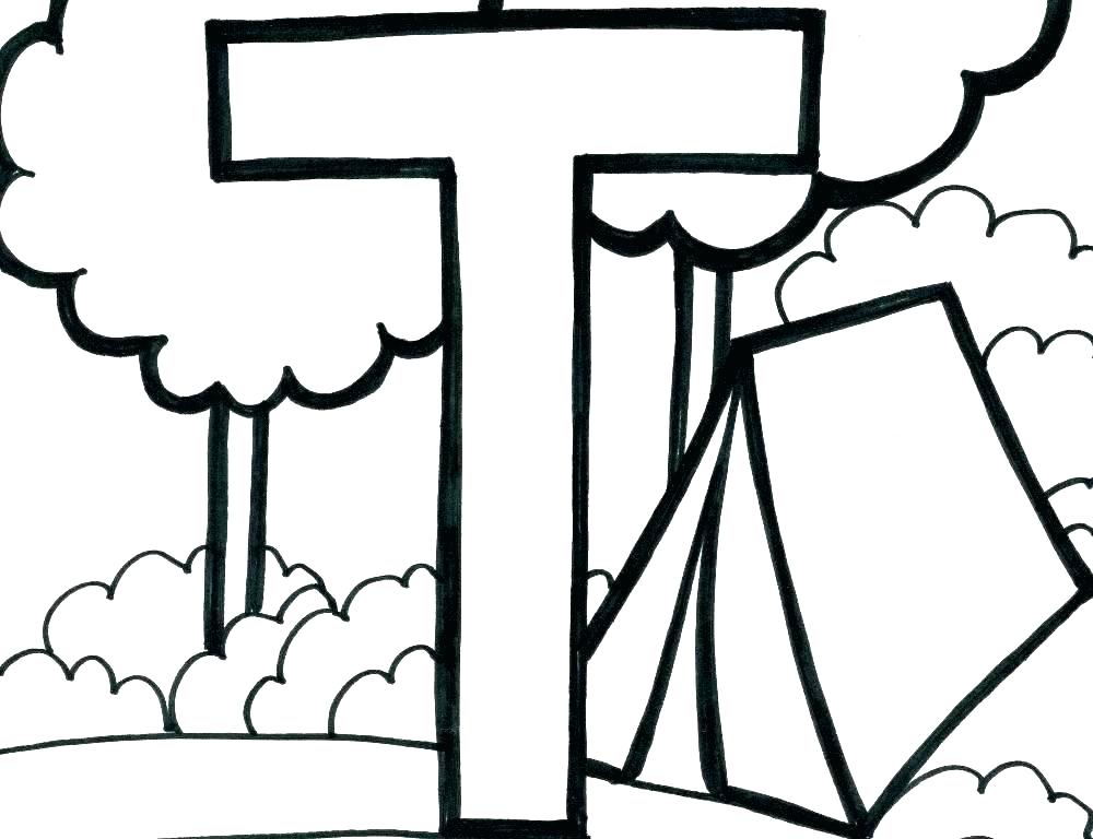 1000x768 Alphabet Coloring Pages Letter Z A N W Wagon