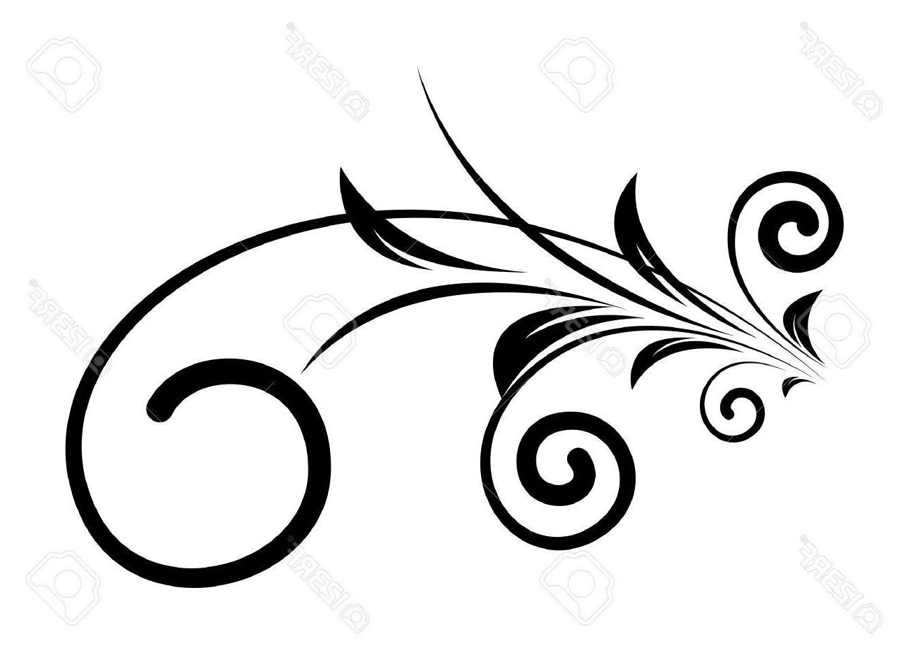 1300x937 Unique Flourish Design Blog Vector Drawing Free Vector Art