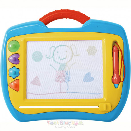 458x458 Playgo Magnetic Art Workshop Drawing Board Toys Kingdom