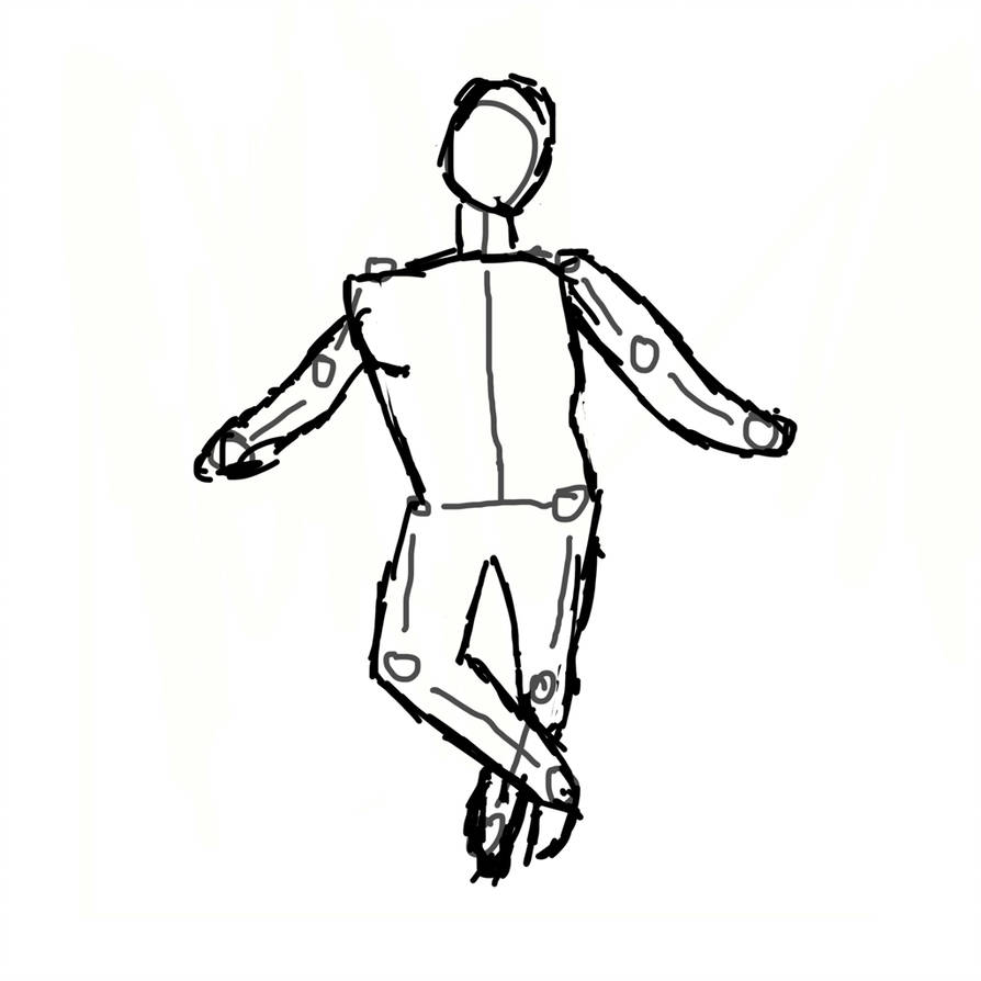 894x894 Sketch Daily March Free Draw, Figure Poses