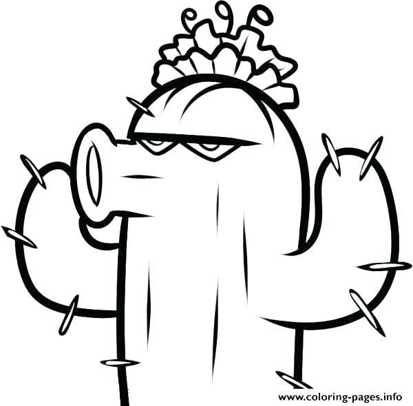 600x590 Plant Vs Zombies Drawing At Free For Personal Use Plants Coloring