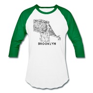 190x190 brooklyn bridge hand line drawing new york design unisex baseball