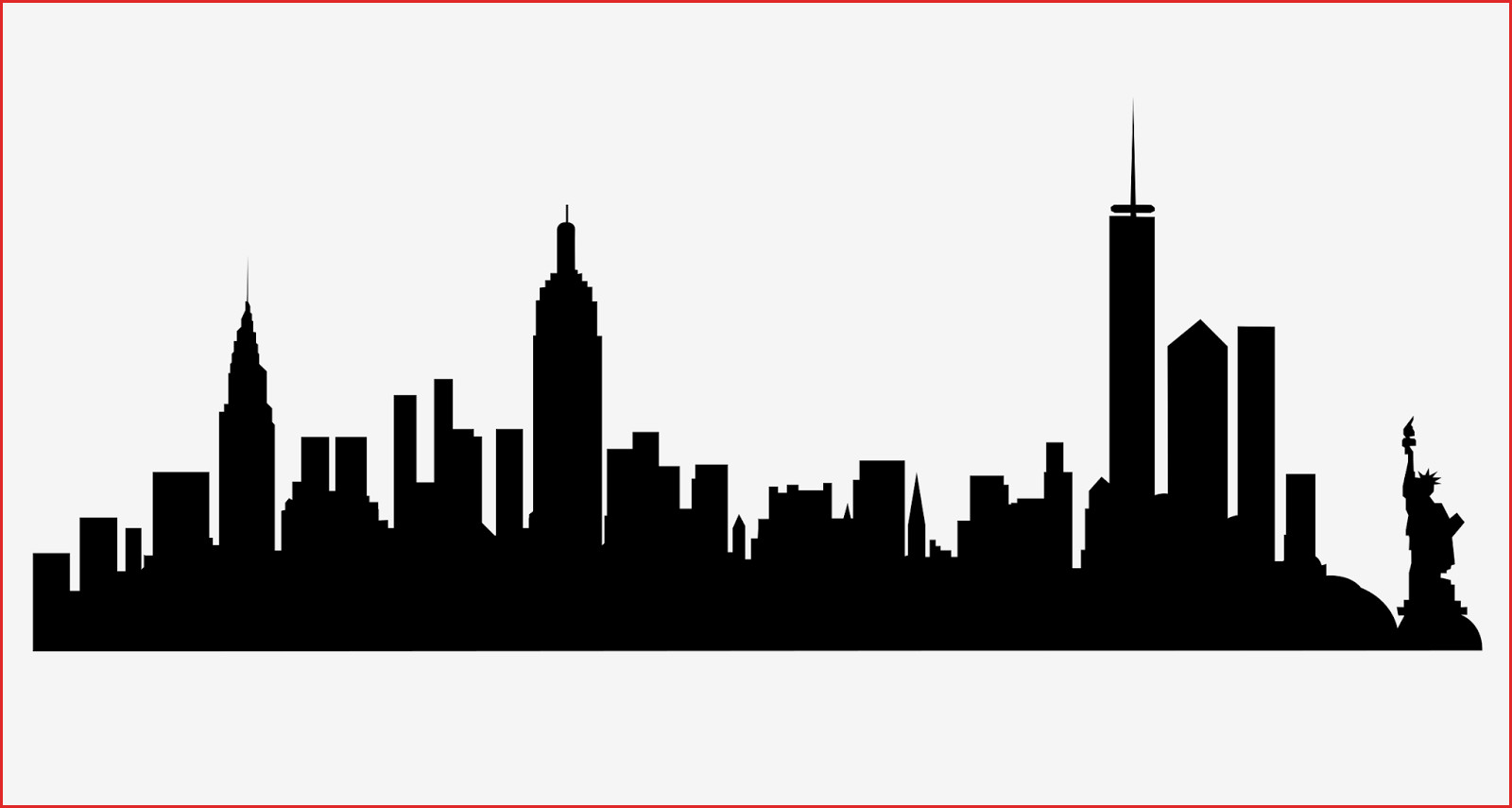 1600x855 Great New York Skyline Drawing Pics Of Drawing Design