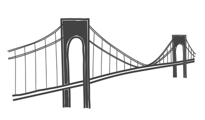 408x240 Verazzano Narrows Bridge Drawing