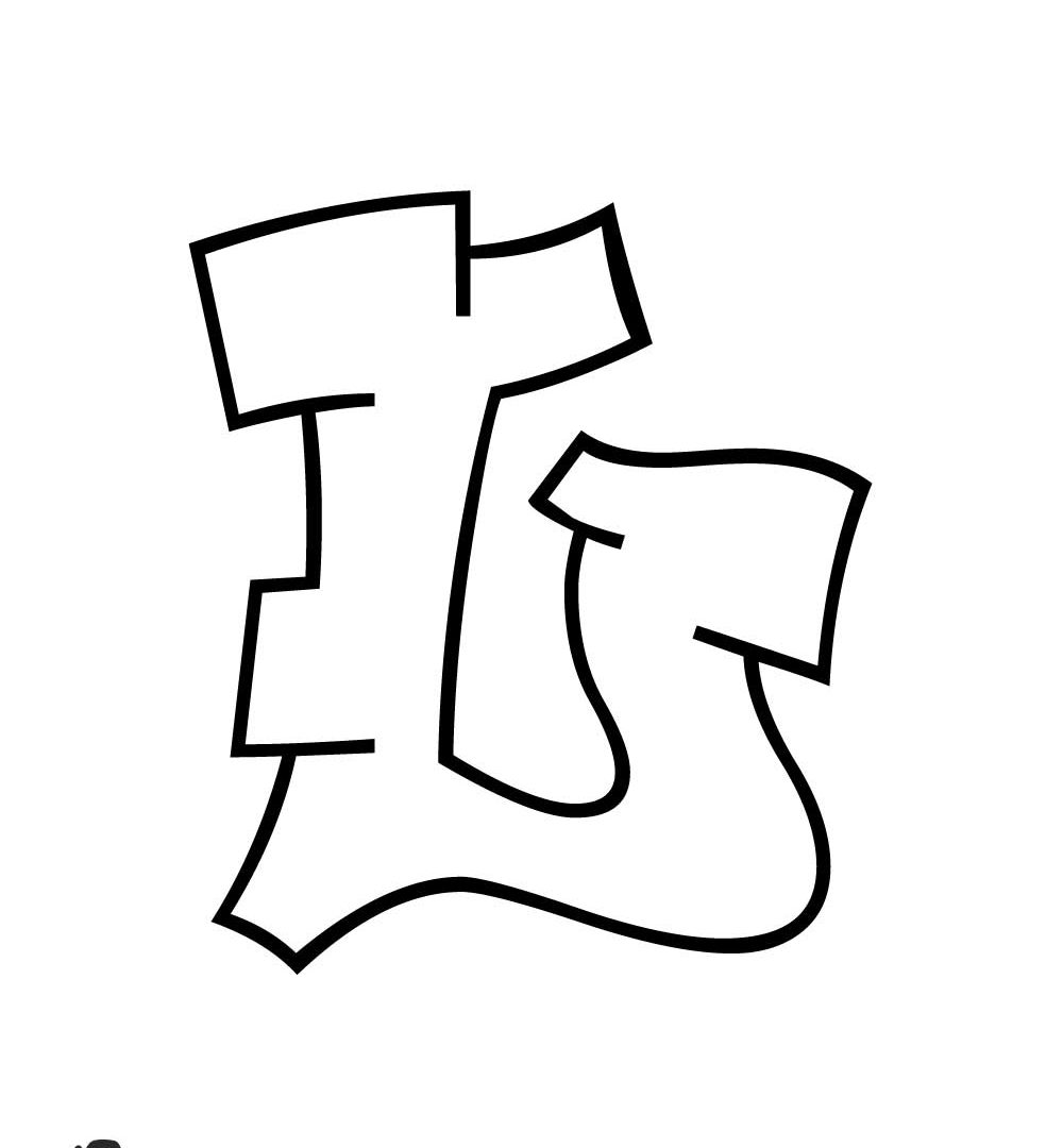 L В стиле граффити