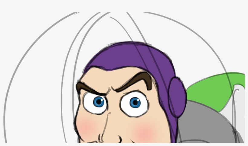 820x484 Buzz Lightyear Drawing Transparent Png