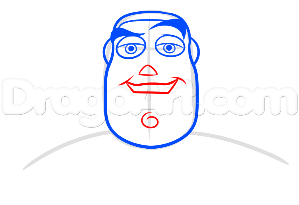 1028x706 How To Draw Buzz Easy, Step