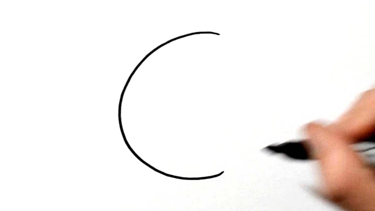 1280x720 How To Draw A Cat After Writing Letter C