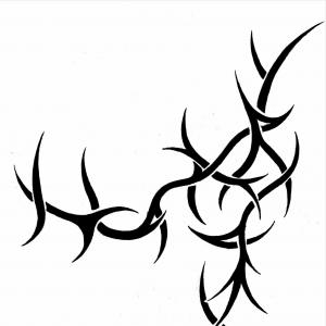 300x300 Thorn Vine Tattoo Sketches And Drawing C Shopatcloth
