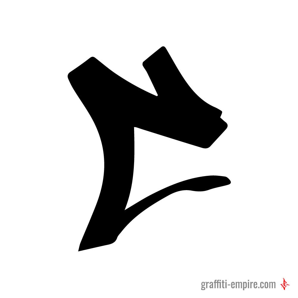 1000x1000 Graffiti Letter C Graffiti Empire