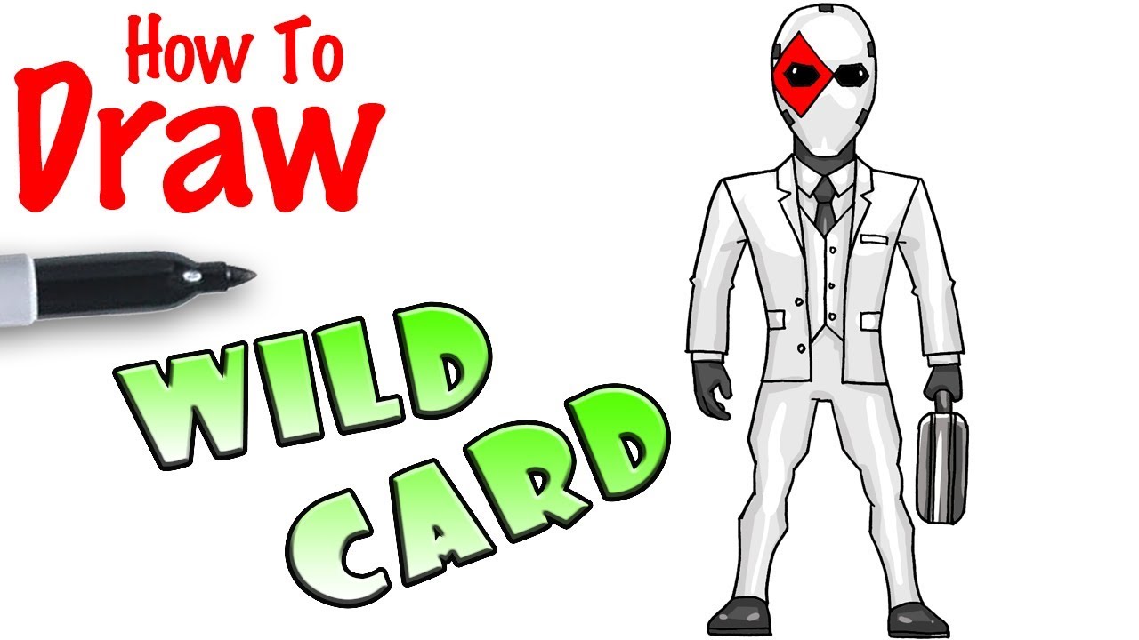 1280x720 How To Draw Wild Card Fortnite