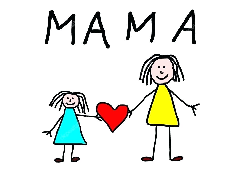 1023x724 mother day drawing how to draw a mothers day card step mothers