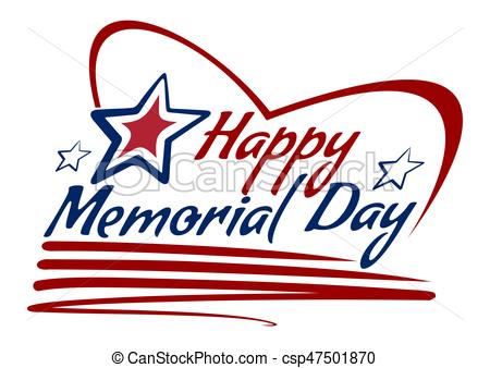 450x338 Happy Memorial Day Clip Art Happy Memorial Day Lettering Card