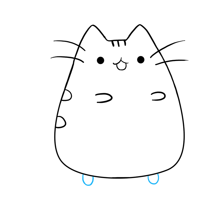 680x678 How To Draw Pusheen The Cat