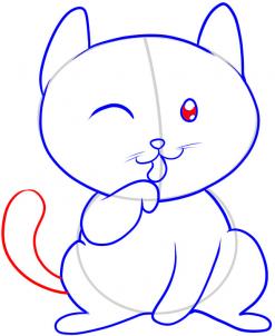 247x302 How To Draw How To Draw A Cat For Kids