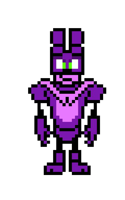 400x640 bonnie=papyrus fnaftale drawing challenge pixel art maker