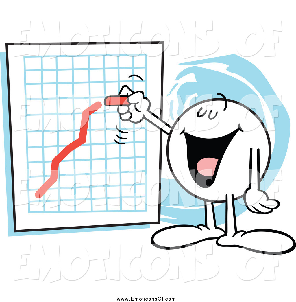 1024x1044 clip art vector cartoon of a moodie emoticon character happily