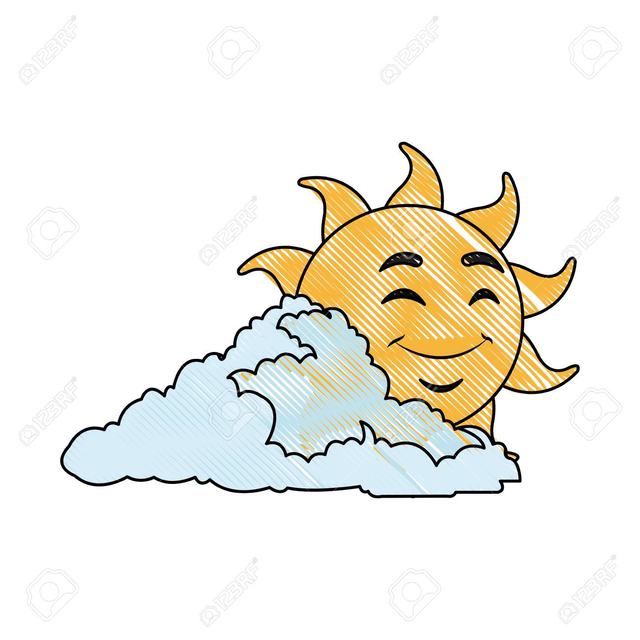 1300x1300 Realistic Cloud Cover Drawing Chart Simple Images In Architectural