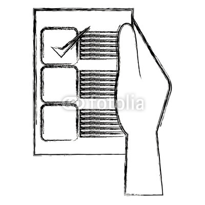 400x400 Hand With Checklist Document Buy Photos Ap Images Detailview