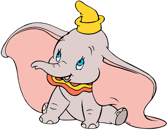 573x445 Collection Of Free Dumbo Drawing Circus Download On Ui Ex