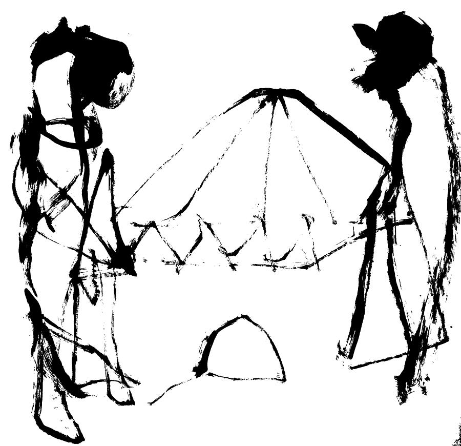 900x870 Circus Entrance Drawing