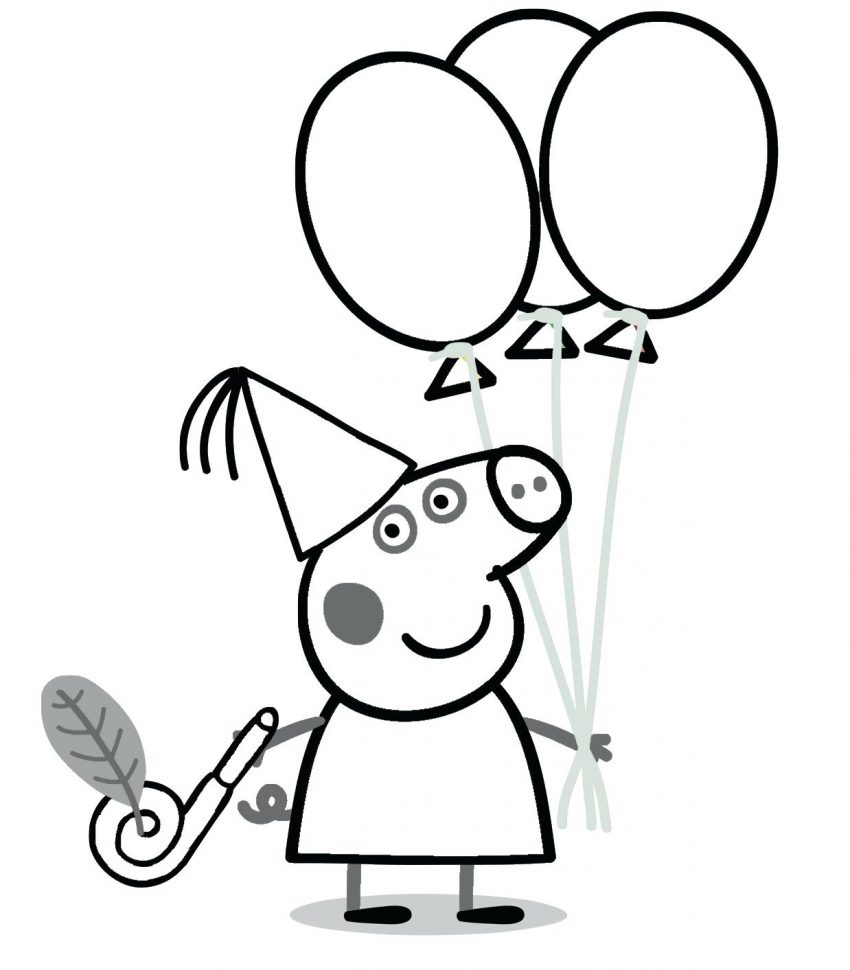 850x970 Peppa Pig Drawing Coloring Sheets Printable Pages Realistic Guinea