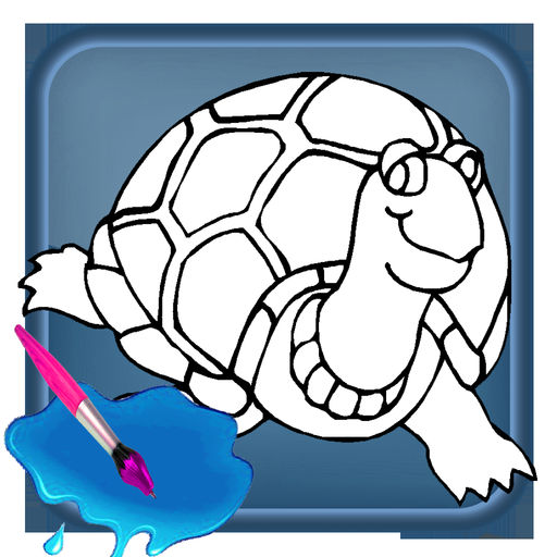 512x512 Tap Turtles Color Game For Kid
