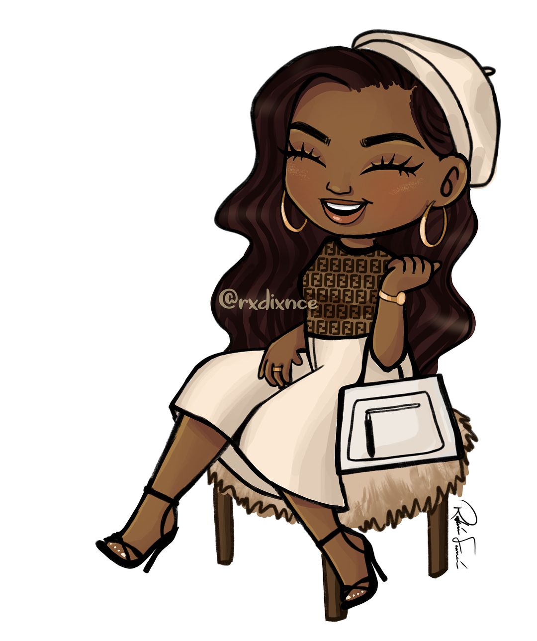 1080x1289 Bad And Boujee Commissioned Pieces