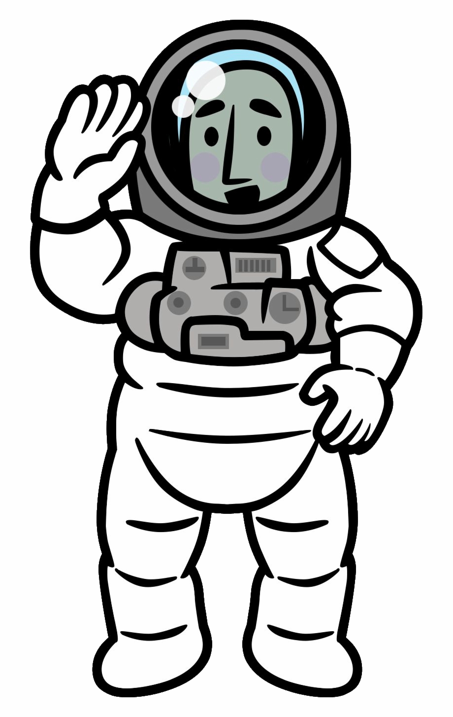920x1454 Astronaut Clipart Comic