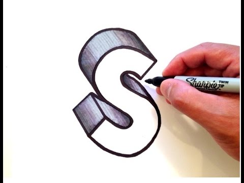 480x360 How To Draw The Letter S