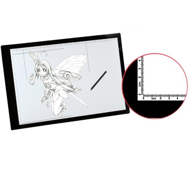 640x640 Portable Led Drawing Tracing Copy Board Pad Table Writing Painting