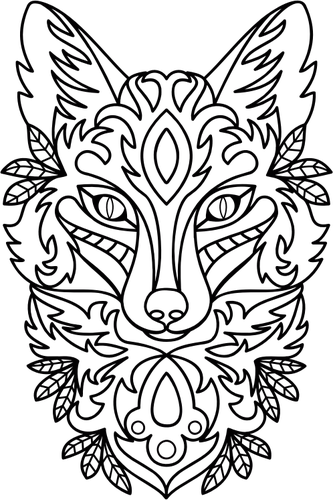 333x500 Drawing, Illustration, Fox, Transparent Png Image Clipart Free