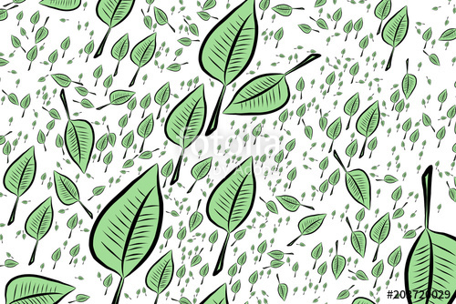 500x334 modern geometrical leaves drawing background pattern abstract