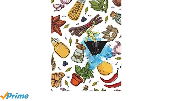 600x350 notebook lined cute food drawing cover notebook journal diary