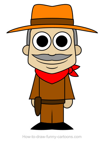 344x481 Cowboy Drawings