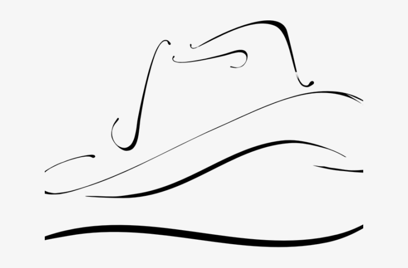 820x539 Drawing Cowboy Hat Png