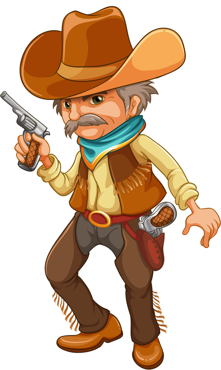 767x1280 Shooting Drawing Cowboy Transparent Png Clipart Free Download